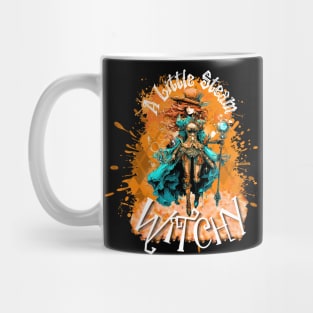 Little Steampunk Witchy- Orange Mug